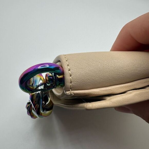 Gucci Compact Leather Wallet Beige Neutral - Picture 12 of 16